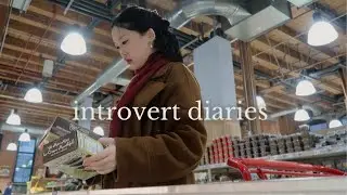 introvert diaries☁️🧸 thrifting, feeling anxious, getting my life together