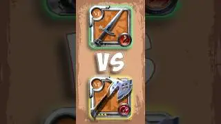 6.1 1H Dagger vs 6.4 Battle Axe | Albion Online #shorts