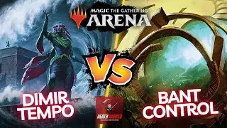 #MTGArena Bloomburrow Standard Ranked Gameplay - Dimir Tempo VS Bant Control Deck