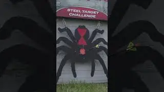 Contest winner comes through in the clutch! | Steel Target Challenge #shorts #fyp #archery