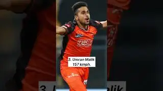 Top 10 Fastest Ball in History of ( I P L ) #shorts #shortsfeed #ipl #ipl2023