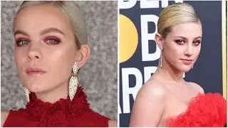 LILI REINHART GOLDEN GLOBES 2019 MAKE-UP