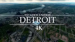 ✅ Detroit Estados Unidos ⭐videos en movimiento 4k - Relaxing Landscapes