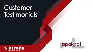SISTRADE - Opolgraf Testimonial - ITA