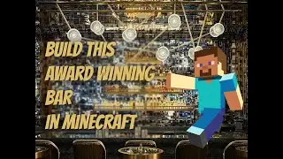 I build a ROOF TOP BAR in Minecraft