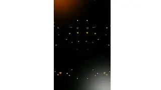 heart effect video kinemaster template || template video black screen effect || 