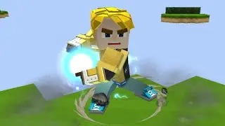 New KAMEHAMEHA EMOTE in BedWars! Blockman Go