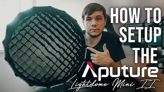 How to SETUP the Aputure Lightdome Mini II