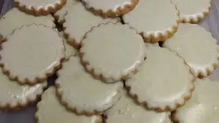Galletas de limón tipo espejo