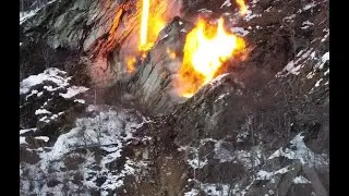 Detonazione esplosivo frana di Piode SP299