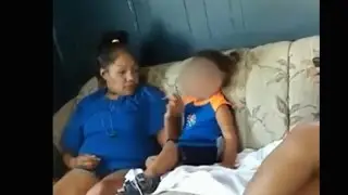 2 arrested after shocking toddler video