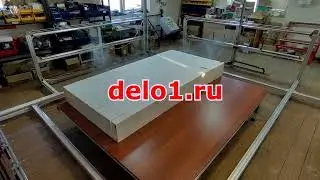 Как разрезать пенопласт со всех сторон?