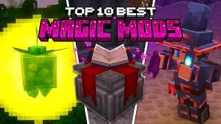 TOP 10 BEST Magic & Fantasy MODS for Minecraft! 🐉✨