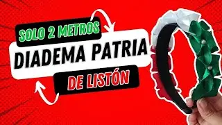 Tutorial | Diadema Mexicana con poco listón