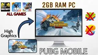 How To Download PUBG MOBILE On PC 2GB RAM in Malayalam