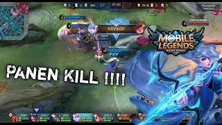 Mobile Legends Pakek Miya Auto Panen KILL🤩🤩😉