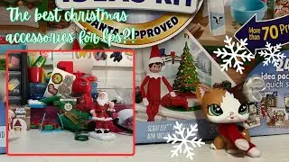 Open an elf on the shelf advent calendar with me FOR LPS ACCESSORIES!