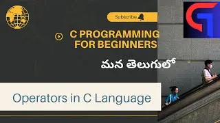 7. Operators in C, C programming for beginners