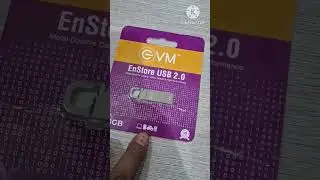Unboxing EVM 8 GB Pen Drive | Best Pen Drive | Pen Drive for PC Laptop & Car