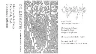Objurgate - Exulceration of Dreams Demo 2023