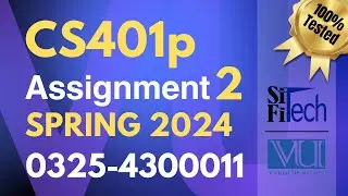 CS401p assignment 2 solution 2024 | CS401p assignment 2 solution spring 2024