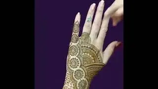 Stylish  Latest Party Mehndi Design 2022