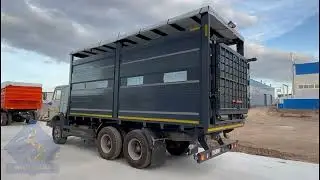 Изготовили  и установили скотовозную площадку на шасси Камаз-53215 нашего Заказчика...