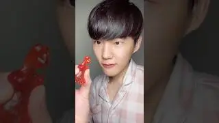 Gummy bear is hooked on love