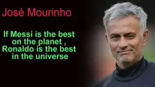 What legend say about? Cristiano Ronaldo