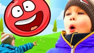 Red ball run out of the game. (3D Visual Effects) 