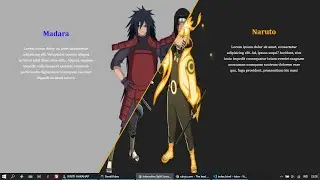 Interactive split screen animation using html,css & jquery