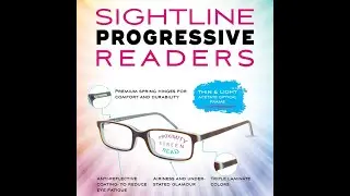 Sightline Progressive Power Multifocus Reading Glasses P311