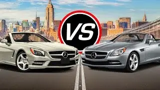 2016 Mercedes-Benz SL550 vs SLK350 - Spec Comparison!