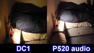 Nikon P520 & Panasonic DC1 Low light test