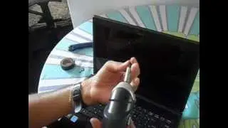 Como retirar a tela do notebook e consertar a cam.