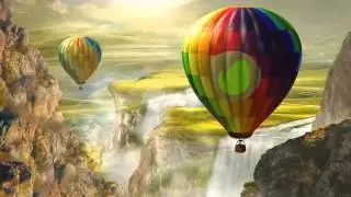 Colourful World Hot Air Balloon Logo Videohive After Effects Template
