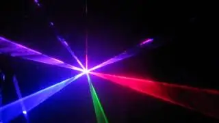 Аренда полноцветного (RGB) лазера в Омске