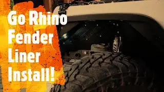 Go Rhino Fender Liner Install