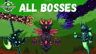 Ultranium mod All Bosses || Terraria