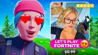 I BOUGHT a $0.99 Fortnite Girlfriend...