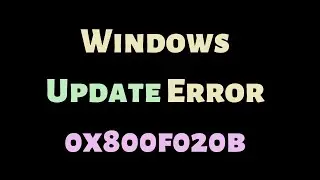 Windows Update Error 0x800f020b HINDI