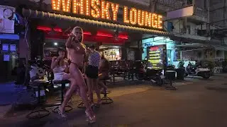 Pattaya Soi Chaiyapoon Nightlife, Thailand - 4K 30FPS
