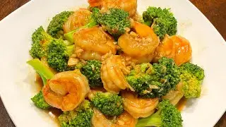 EASY SHRIMP And BROCCOLI With Garlic Chili Sauce