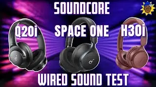 Soundcore Q20i vs Space One vs H30i: The Ultimate Wired Sound Test!