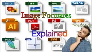 Image formats explained(Bengali)|jpeg vs png|raster vs vector|jpeg vs raw|Different types of Formats
