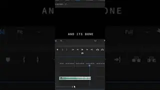 Fade Audio In Premiere Pro Under A Minute