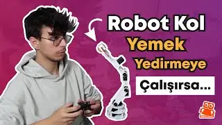 Her Şey ile Kontrol Edilebilen Robot Kol Yaptık! (Bilgisayar, Ses, Joystick…)