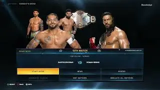 WWE2K23 universe mode pt 2