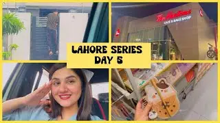 Lahore series day 5 | Tim Hortons | Ghar k bahar lock 😂