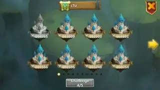 Castle Clash: Guild war Top5 h2h and Mini Pd Troll Bases